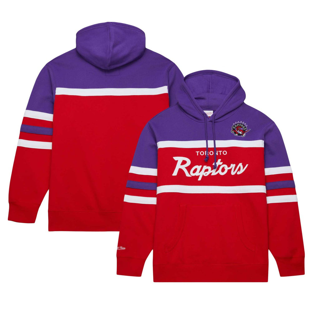 Red/Purple Toronto Raptors Head Coach Pullover Hoodie | NBA