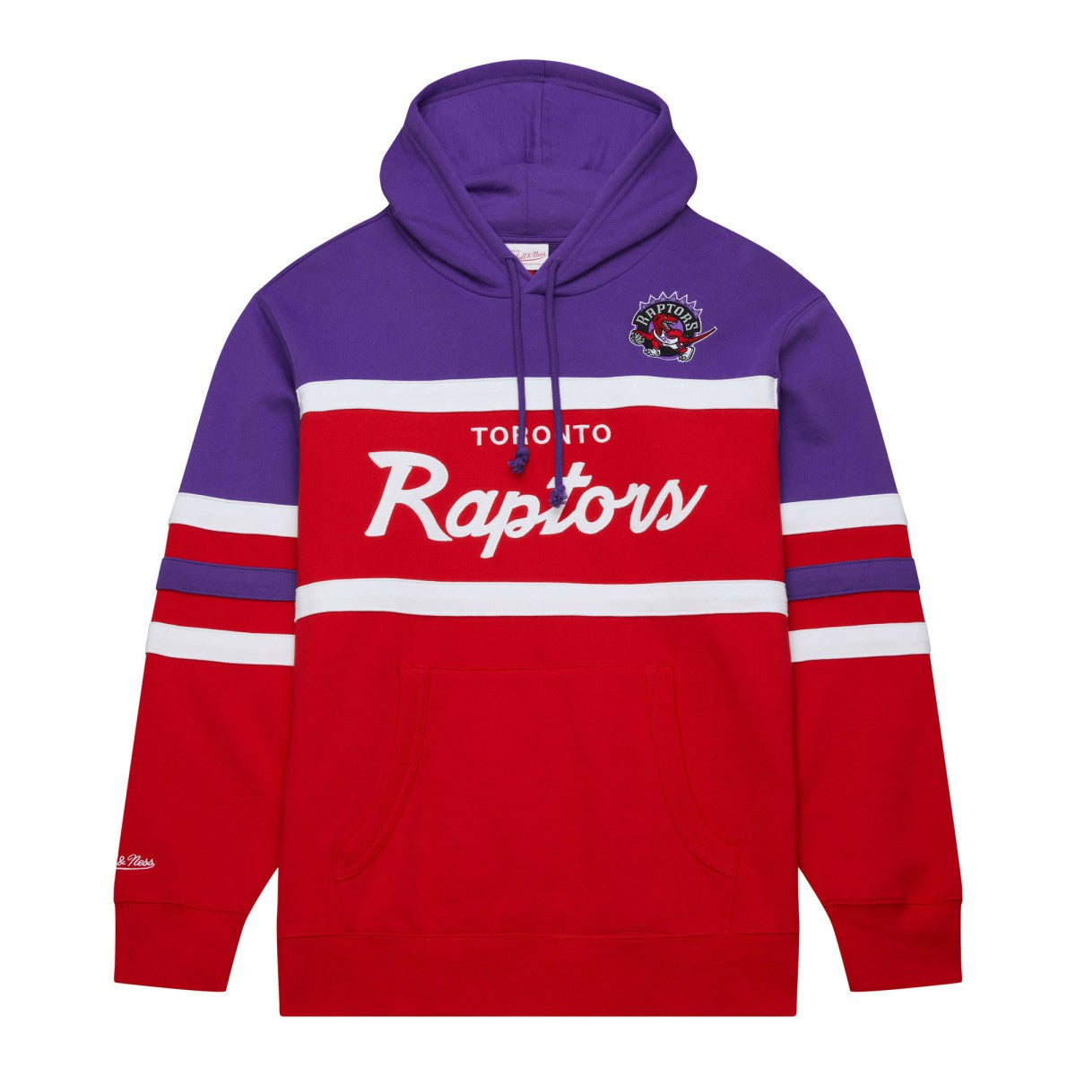 Red/Purple Toronto Raptors Head Coach Pullover Hoodie | NBA