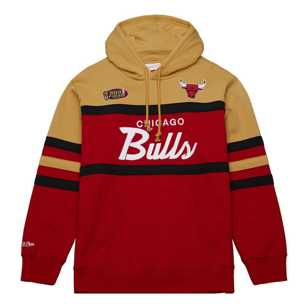 Red/Gold Chicago Bulls Head Coach Pullover Hoodie | NBA