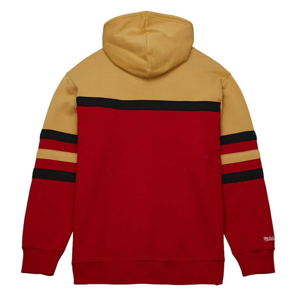 Red/Gold Chicago Bulls Head Coach Pullover Hoodie | NBA