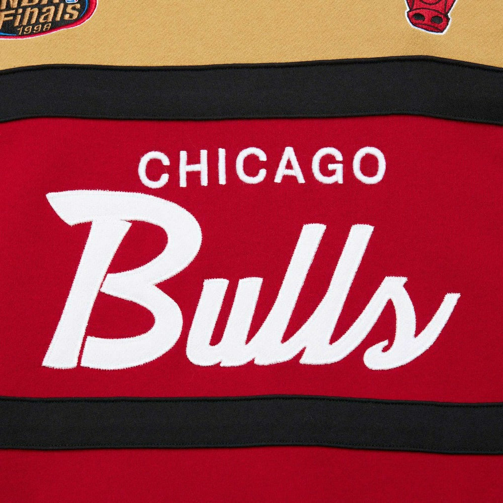 Red/Gold Chicago Bulls Head Coach Pullover Hoodie | NBA