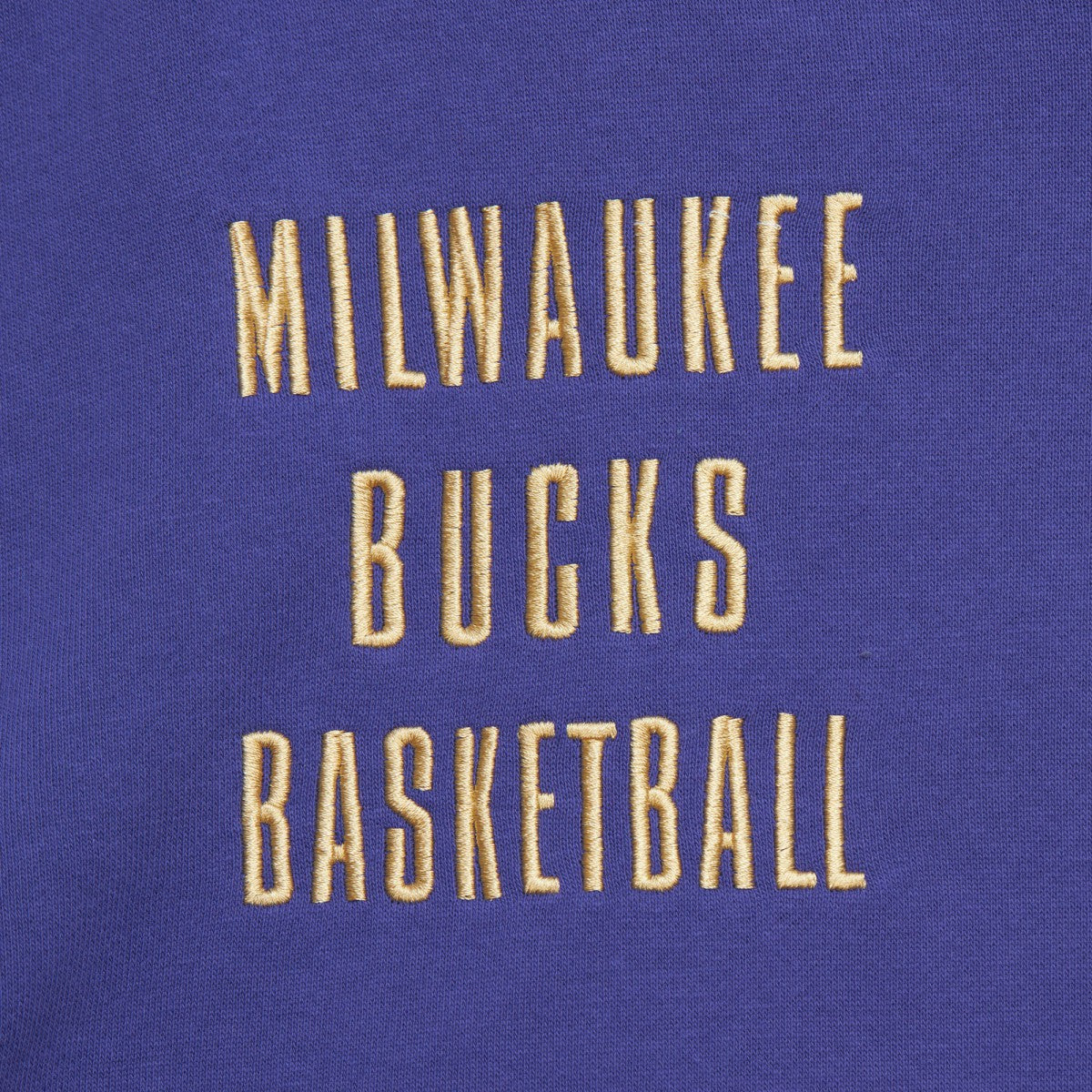 Purple Milwaukee Bucks Team OG 2.0 Vintage Logo Fleece Pullover Hoodie | NBA