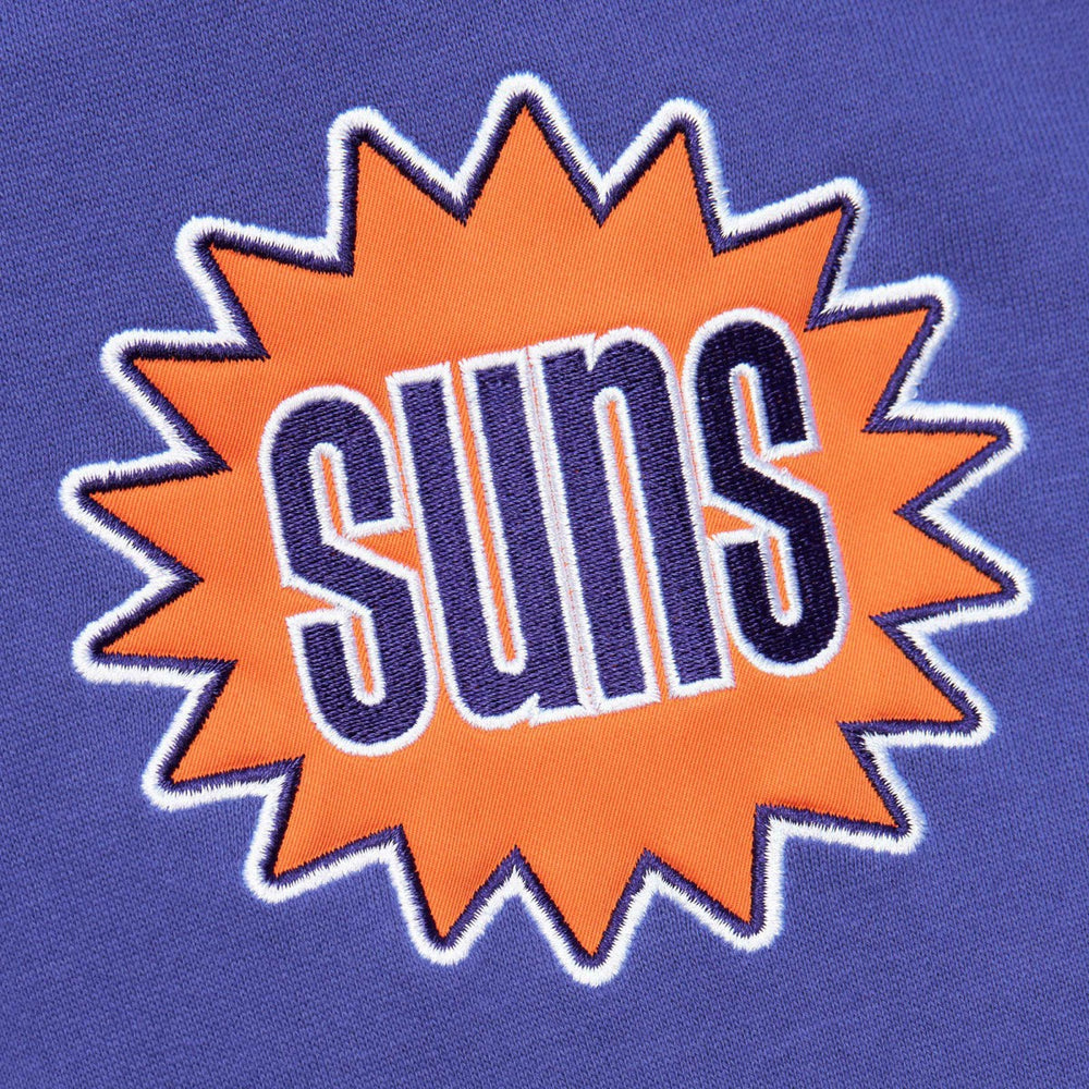 Purple Phoenix Suns Team OG 2.0 Vintage Logo Fleece Pullover Hoodie | NBA