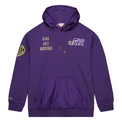 Purple Utah Jazz Team OG 2.0 Vintage Logo Fleece Pullover Hoodie | NBA