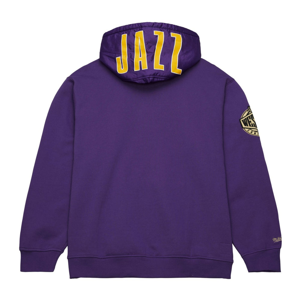 Purple Utah Jazz Team OG 2.0 Vintage Logo Fleece Pullover Hoodie | NBA