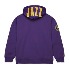 Purple Utah Jazz Team OG 2.0 Vintage Logo Fleece Pullover Hoodie | NBA