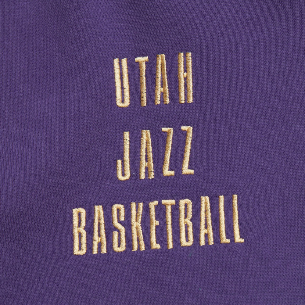 Purple Utah Jazz Team OG 2.0 Vintage Logo Fleece Pullover Hoodie | NBA