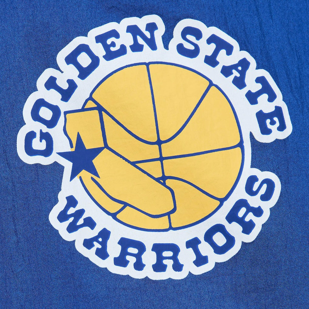 Royal Golden State Warriors Team OG 2.0 Vintage Logo Anorak Windbreaker Quarter-Zip Jacket sale | NBA