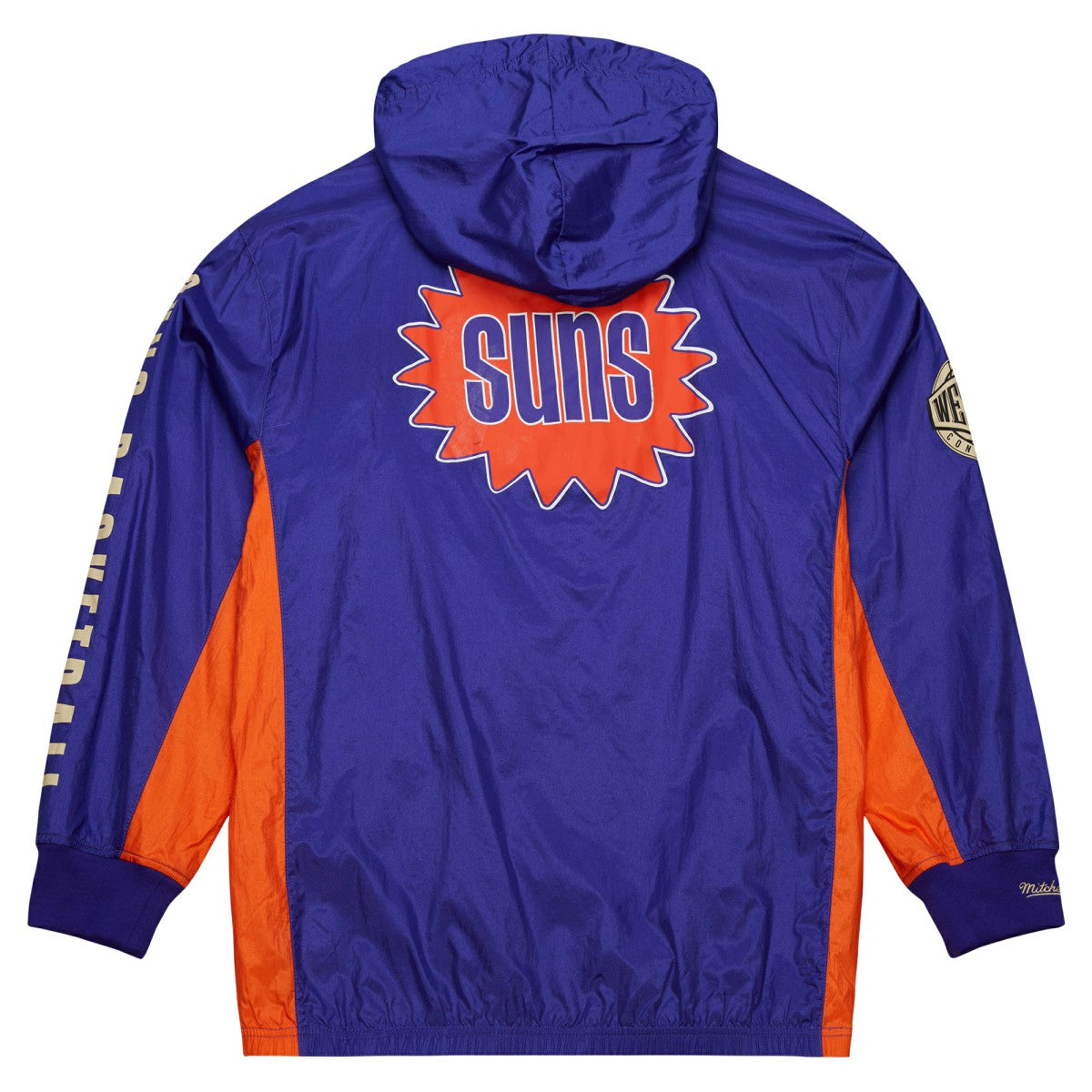 Purple Phoenix Suns Team OG 2.0 Vintage Logo Anorak Windbreaker Quarter-Zip Jacket | NBA
