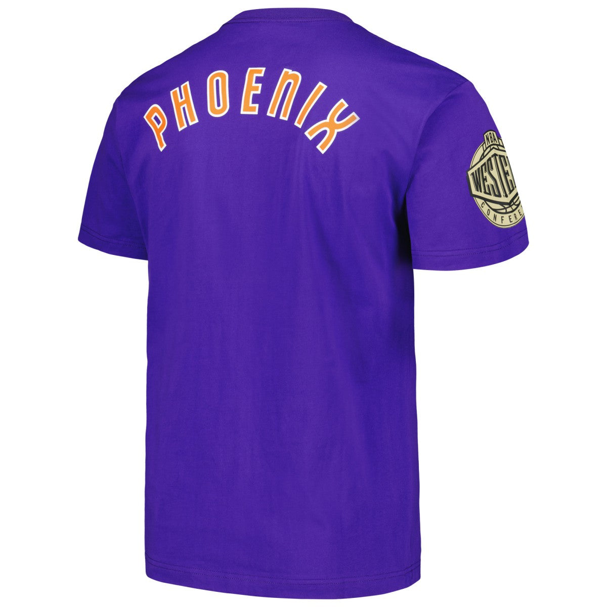 Purple Phoenix Suns Hardwood Classics Team OG 2.0 Premium Vintage Logo T-Shirt | NBA