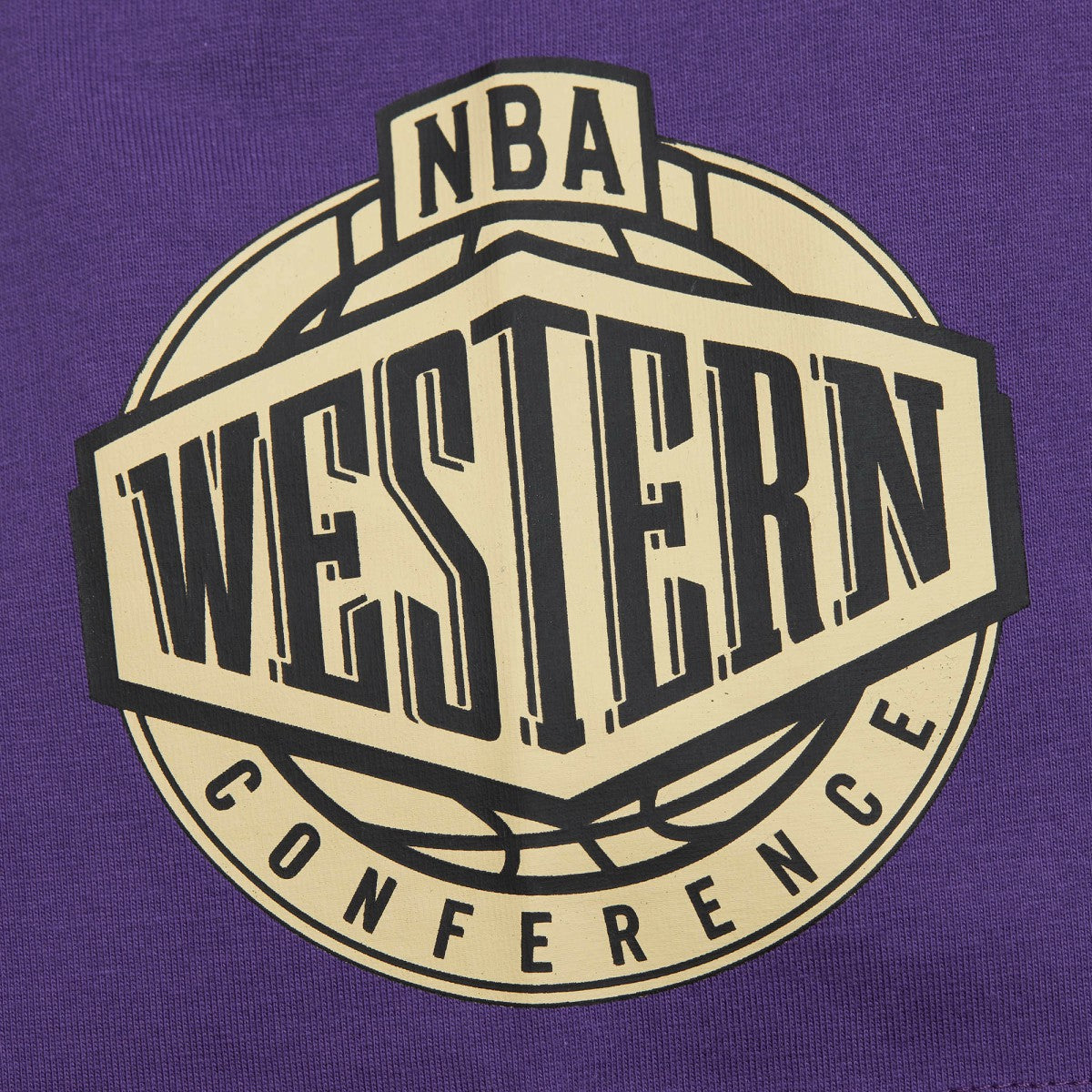 Purple Utah Jazz Hardwood Classics Team OG 2.0 Premium Vintage Logo T-Shirt | NBA