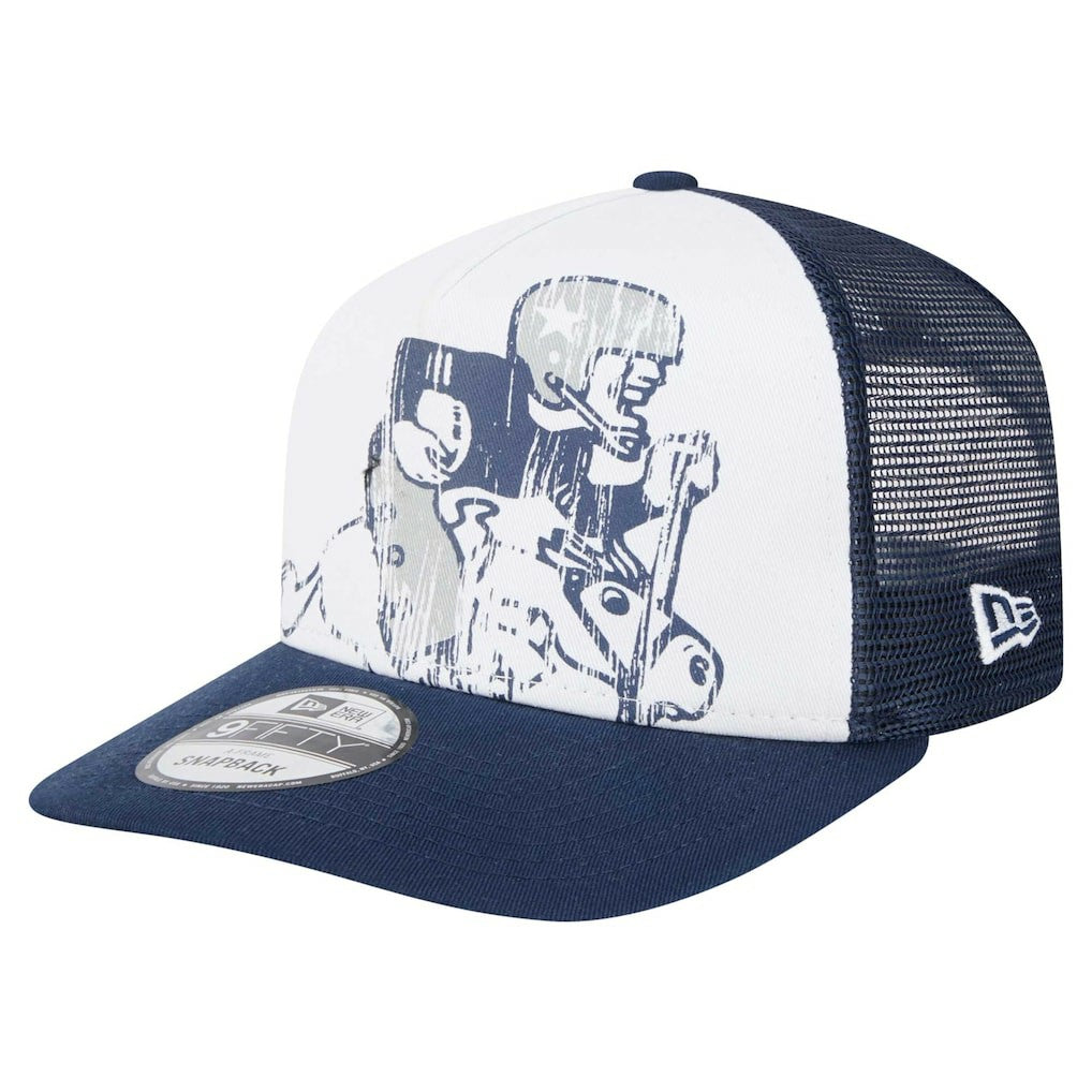 Dallas Cowboys Distressed 9FIFTY A-Frame Snapback Hat | NFL Discount