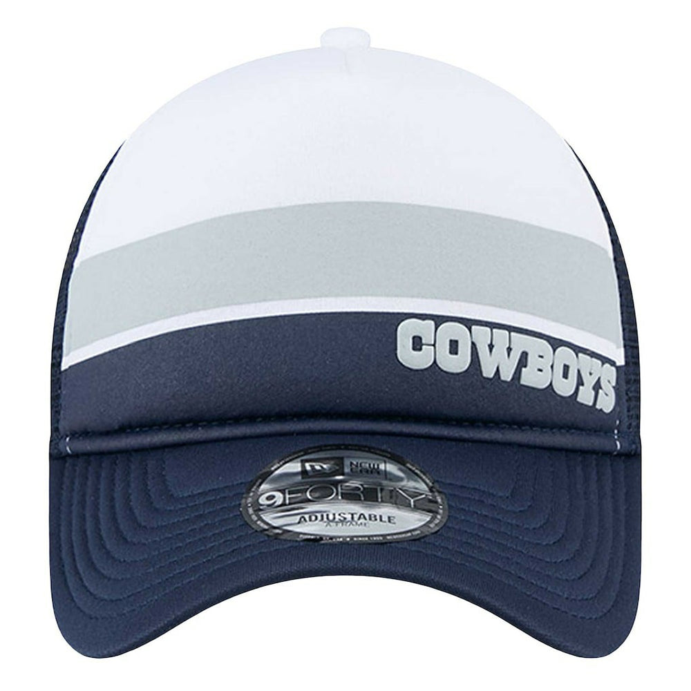 Dallas Cowboys Sport Night Color Block 9FORTY A-Frame Trucker Adjustable Hat | NFL Near me