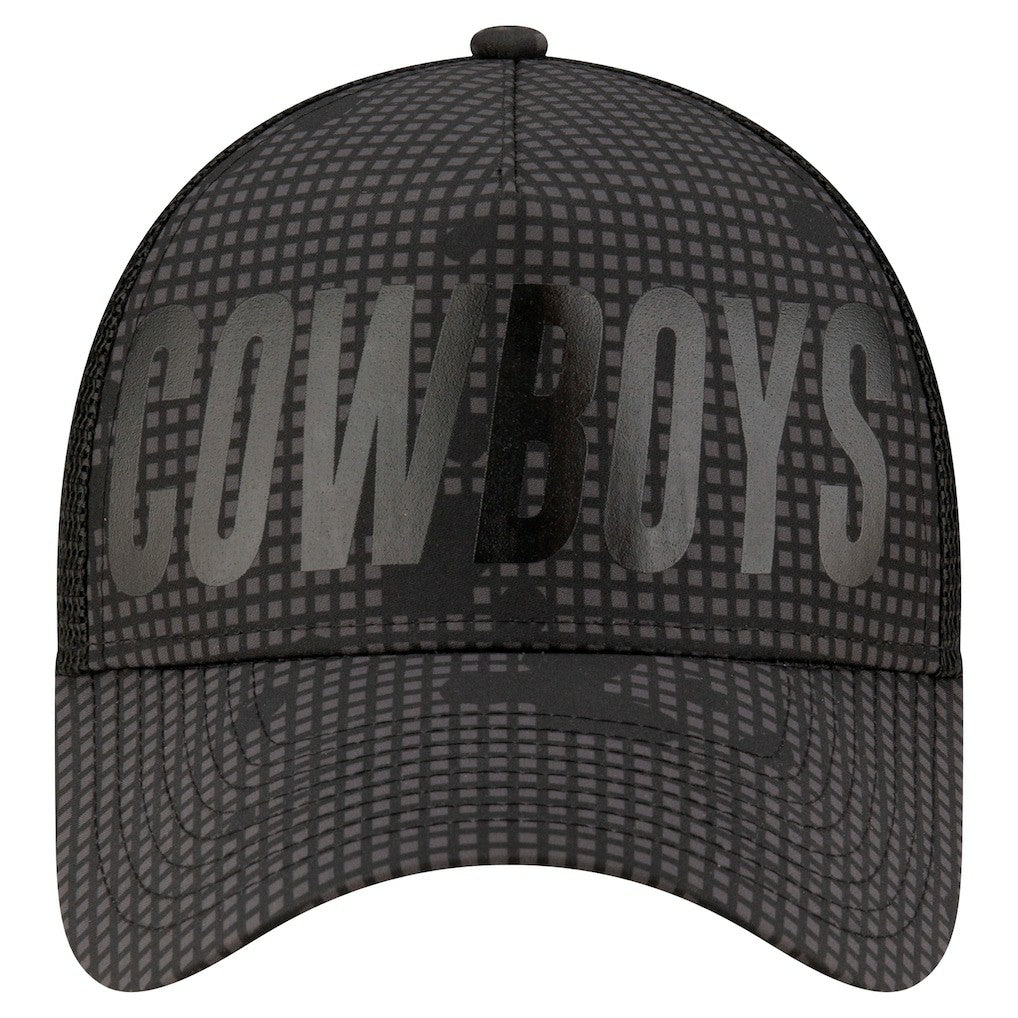 Dallas Cowboys Midnight Ink Tonal A-Frame 9FORTY Adjustable Hat | NFL Discount