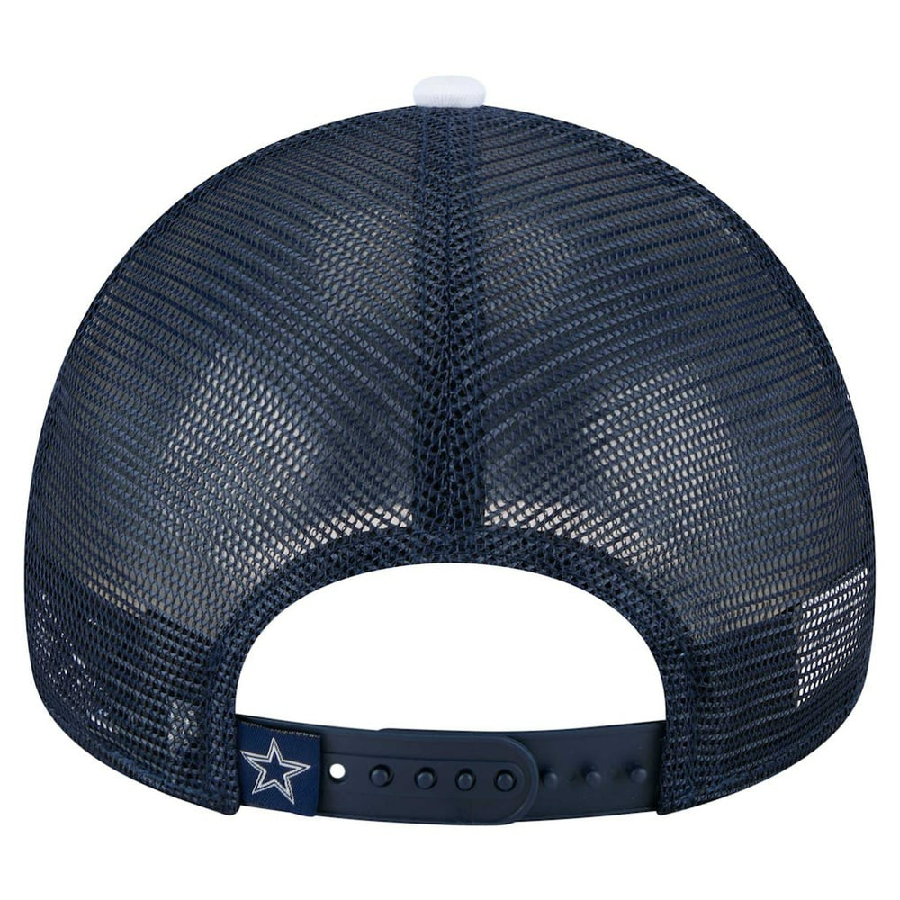 Dallas Cowboys Youth Sport Night Color Block 9FORTY A-Frame Trucker Adjustable Hat | NFL Outlet