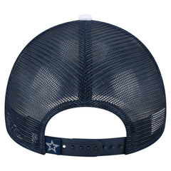 Dallas Cowboys Youth Sport Night Color Block 9FORTY A-Frame Trucker Adjustable Hat | NFL Outlet