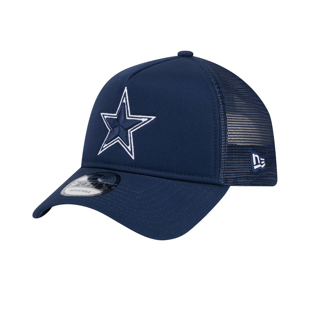 Dallas Cowboys Main A-Frame Trucker 9FORTY Adjustable Hat | NFL New