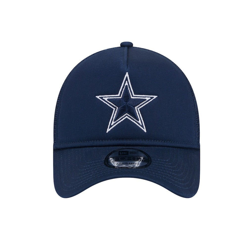 Dallas Cowboys Main A-Frame Trucker 9FORTY Adjustable Hat | NFL New