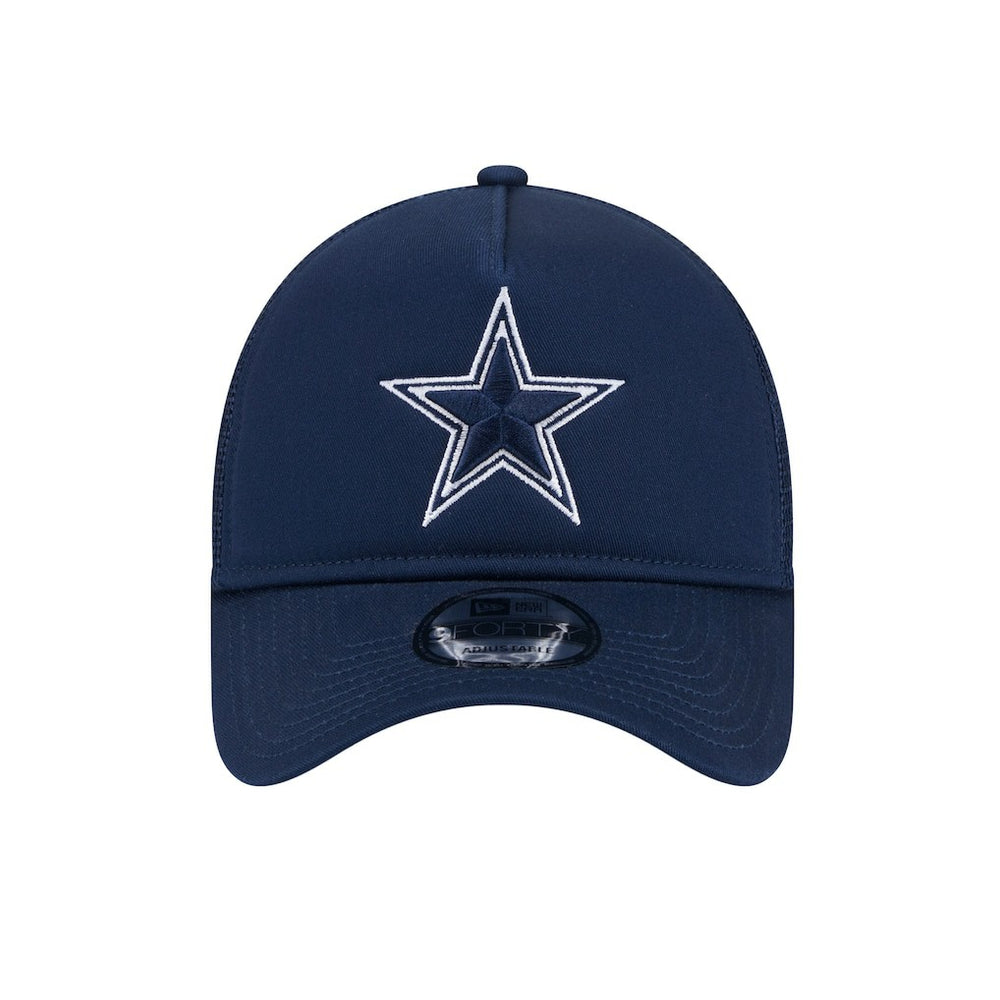Dallas Cowboys Main A-Frame Trucker 9FORTY Adjustable Hat | NFL New