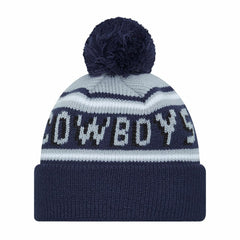 Dallas Cowboys Preschool Main Wordmark Cuffed Knit Hat with Pom | NFL Outlet
