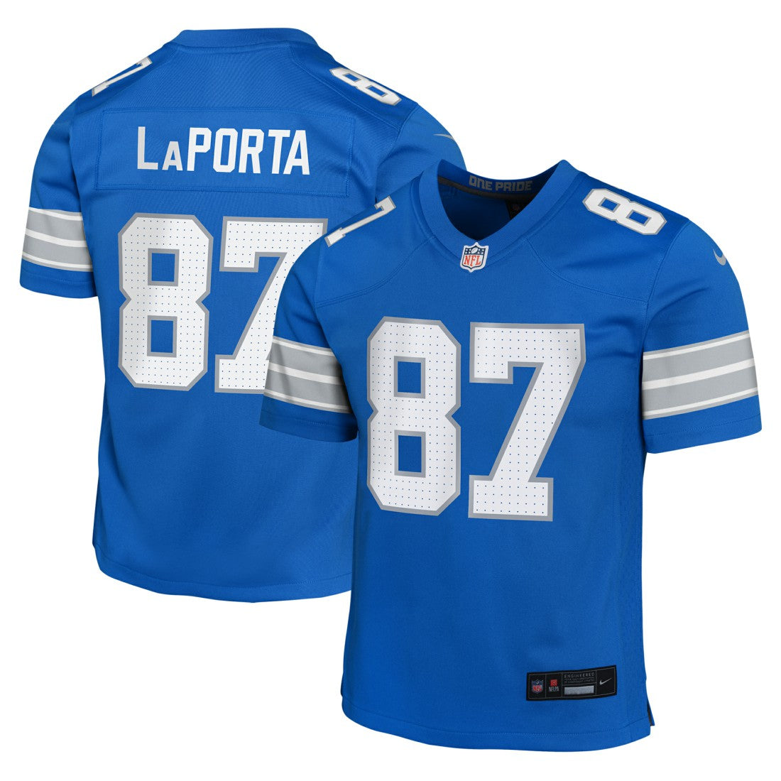 Detroit Lions Sam LaPorta  Youth Game Jersey | NFL Hot