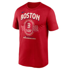 Boston Red Sox Nike Dominican Republic Series Legend T-Shirt - MLB T-shirts