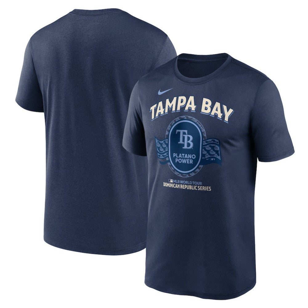 Tampa Bay Rays Nike Dominican Republic Series Legend T-Shirt - MLB T-shirts