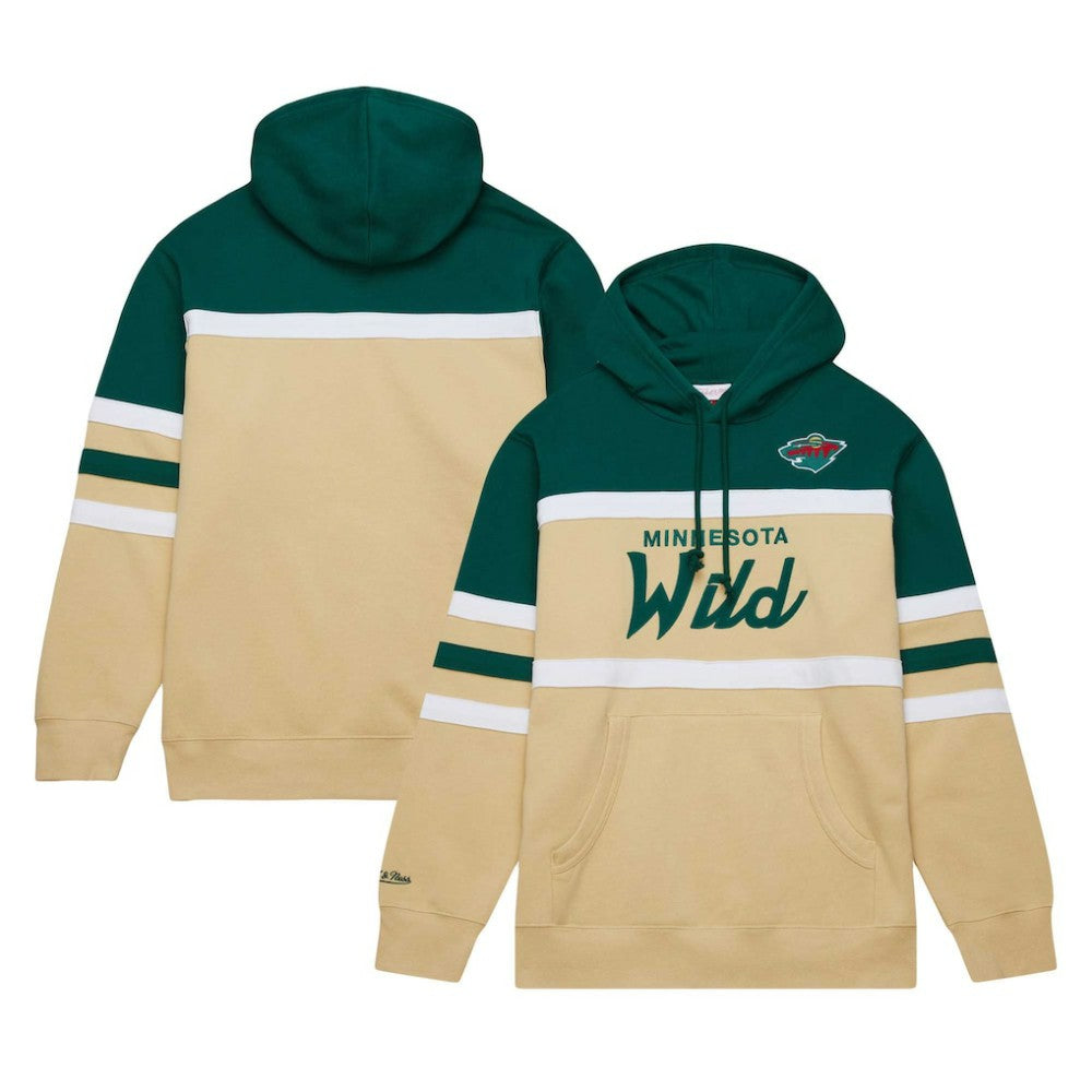 Minnesota Wild Mitchell & Ness Head Coach Pullover Hoodie -  NHL Hoodies