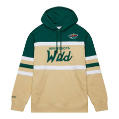 Minnesota Wild Mitchell & Ness Head Coach Pullover Hoodie -  NHL Hoodies