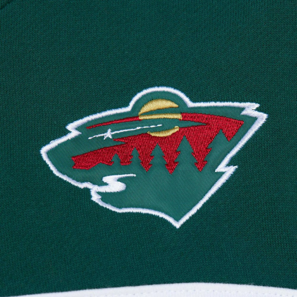 Minnesota Wild Mitchell & Ness Head Coach Pullover Hoodie -  NHL Hoodies