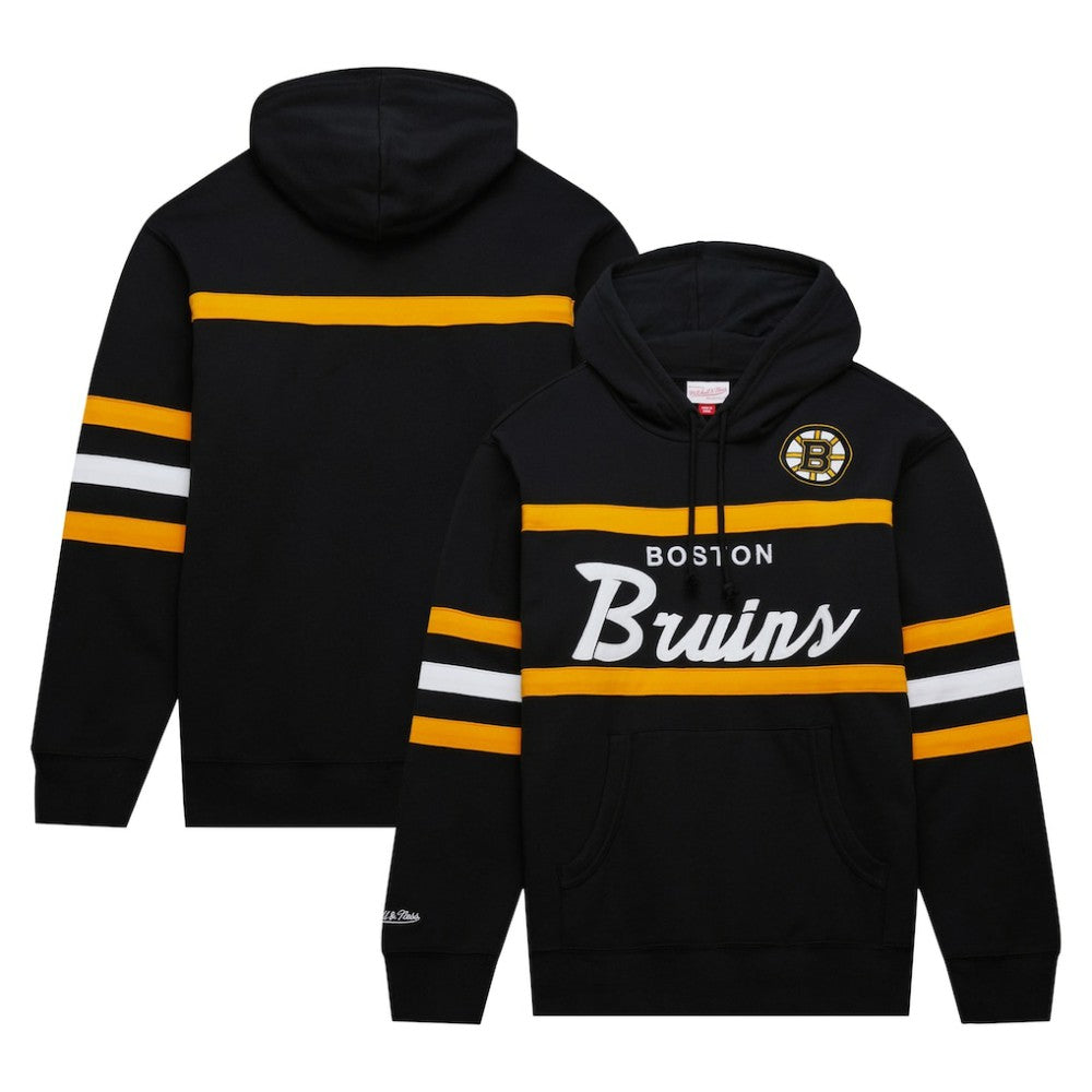 Boston Bruins Mitchell & Ness Head Coach Pullover Hoodie -  NHL Hoodies