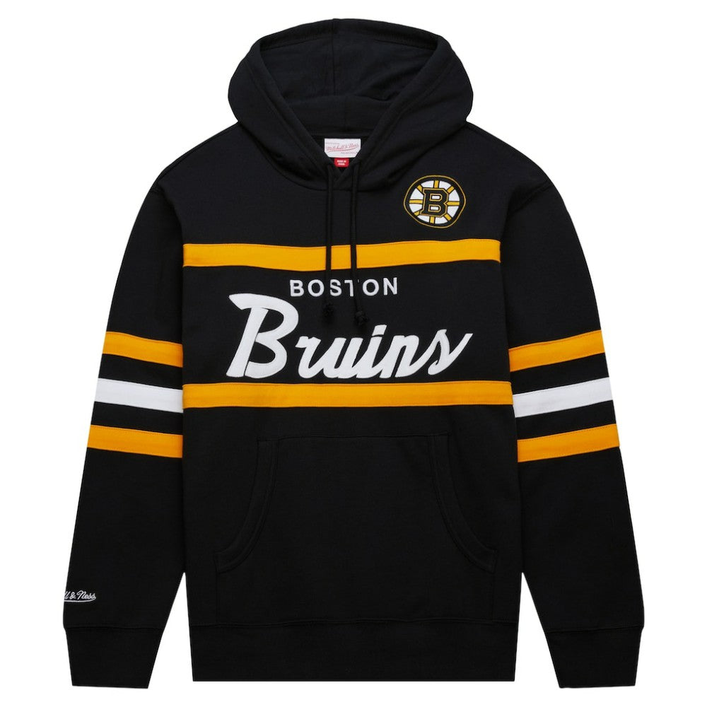 Boston Bruins Mitchell & Ness Head Coach Pullover Hoodie -  NHL Hoodies