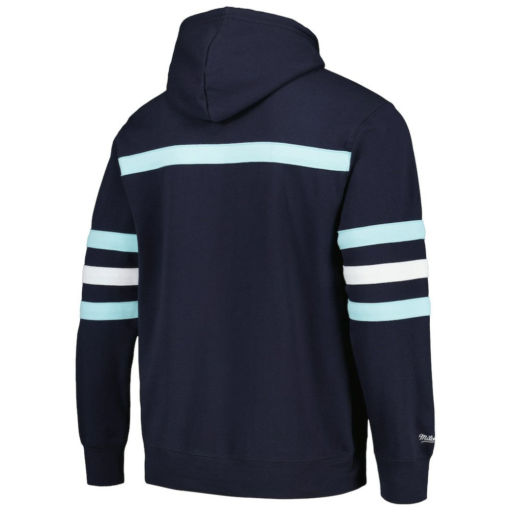 Seattle Kraken Mitchell & Ness Head Coach Pullover Hoodie -  NHL Hoodies