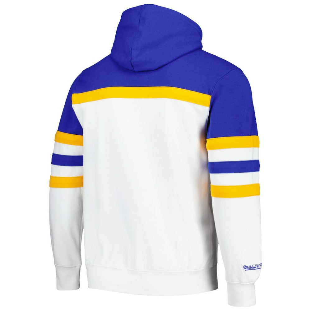 St. Louis Blues Mitchell & Ness Head Coach Pullover Hoodie -  NHL Hoodies