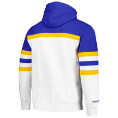 St. Louis Blues Mitchell & Ness Head Coach Pullover Hoodie -  NHL Hoodies