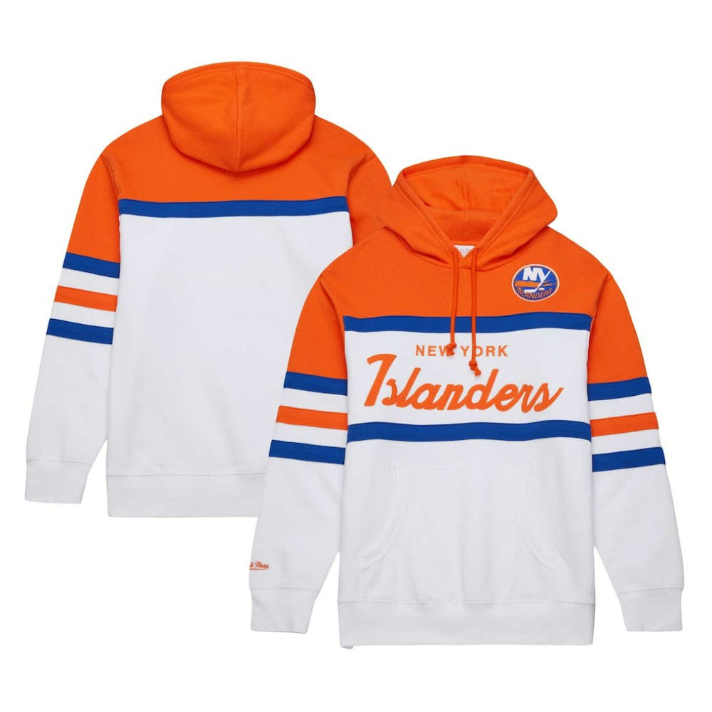 New York Islanders Mitchell & Ness Head Coach Pullover Hoodie -  NHL Hoodies
