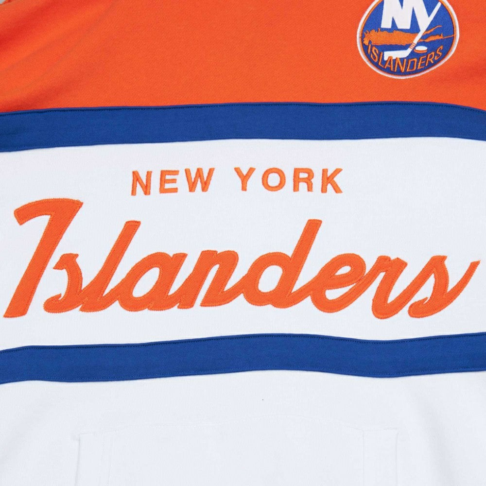New York Islanders Mitchell & Ness Head Coach Pullover Hoodie -  NHL Hoodies