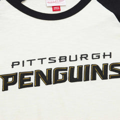 Pittsburgh Penguins Mitchell & Ness Legendary Slub Vintage Raglan Long Sleeve T-Shirt -  NHL T-shirts