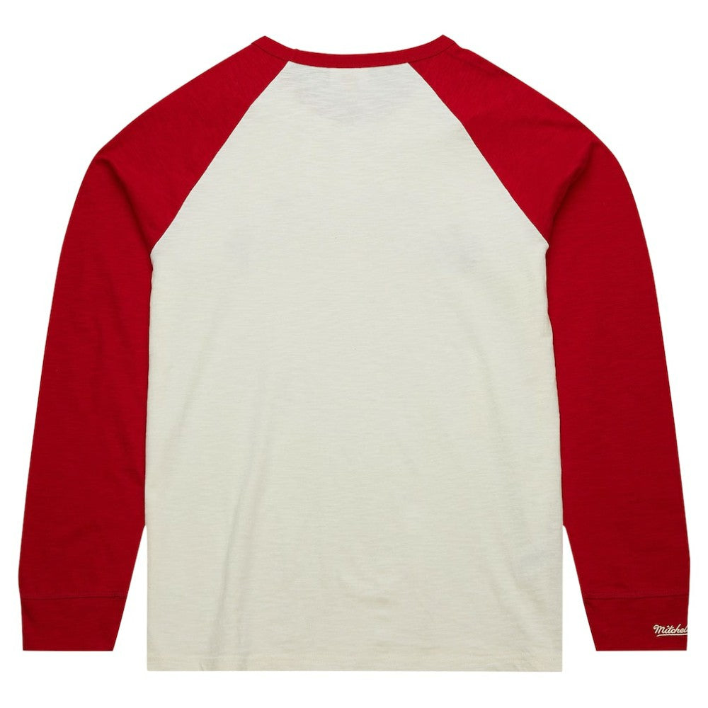 Chicago Blackhawks Mitchell & Ness Legendary Slub Vintage Raglan Long Sleeve T-Shirt -  NHL T-shirts