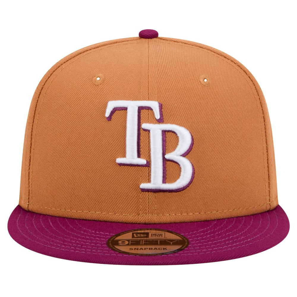 Tampa Bay Rays New Era Color Pack Two-Tone 9FIFTY Snapback Hat - MLB Hats