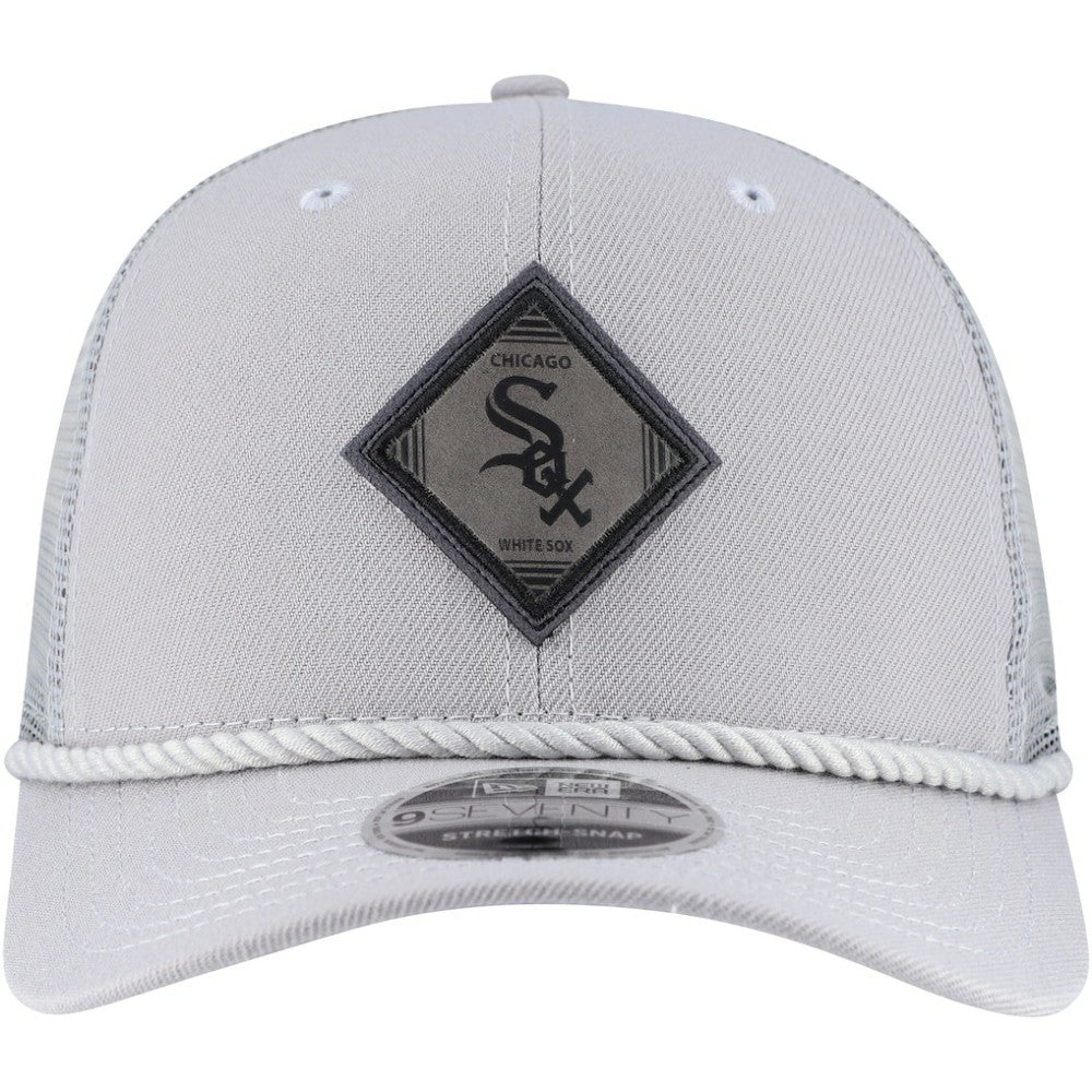 Chicago White Sox New Era Logo 9SEVENTY Stretch-Snap Adjustable Hat - MLB Hats