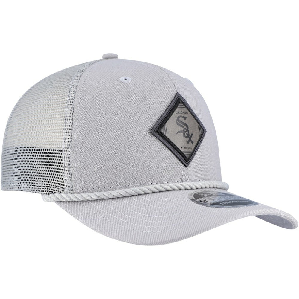 Chicago White Sox New Era Logo 9SEVENTY Stretch-Snap Adjustable Hat - MLB Hats