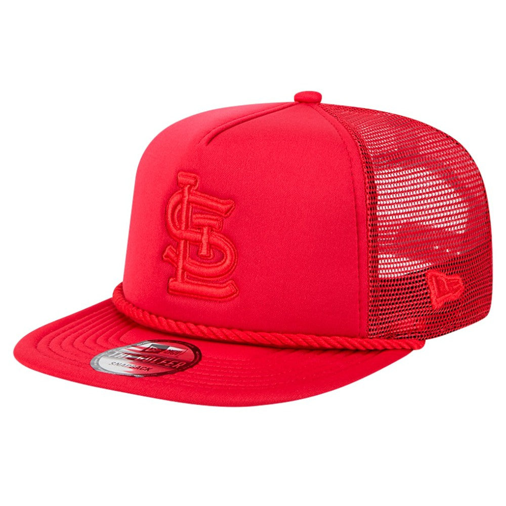 St. Louis Cardinals New Era Tone Foam Meshback Golfer Snapback Hat - MLB Hats