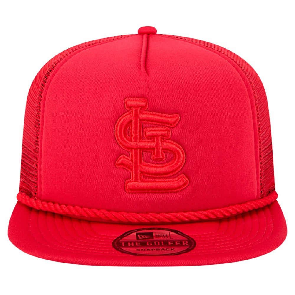 St. Louis Cardinals New Era Tone Foam Meshback Golfer Snapback Hat - MLB Hats