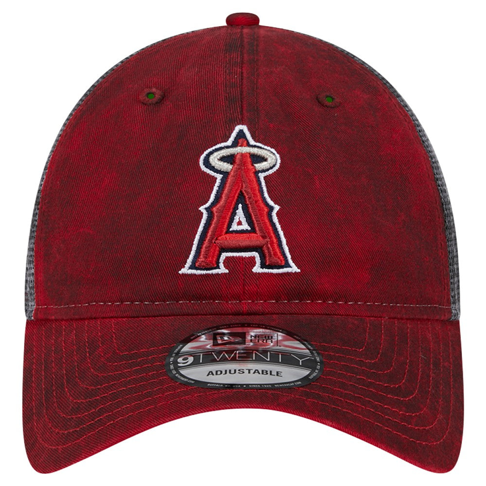 Los Angeles Angels New Era Team Slick Trucker 9TWENTY Adjustable Hat - MLB Hats