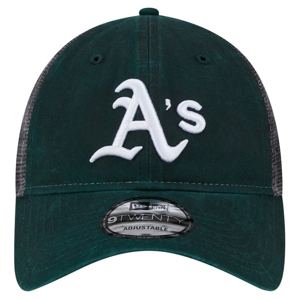 Athletics New Era Team Slick Trucker 9TWENTY Adjustable Hat - MLB Hats
