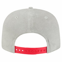 New Era Chicago Cubs Gray Corduroy Golfer Snapback Hat - MLB Hats