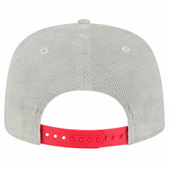 New Era Boston Red Sox Gray Corduroy Golfer Snapback Hat - MLB Hats