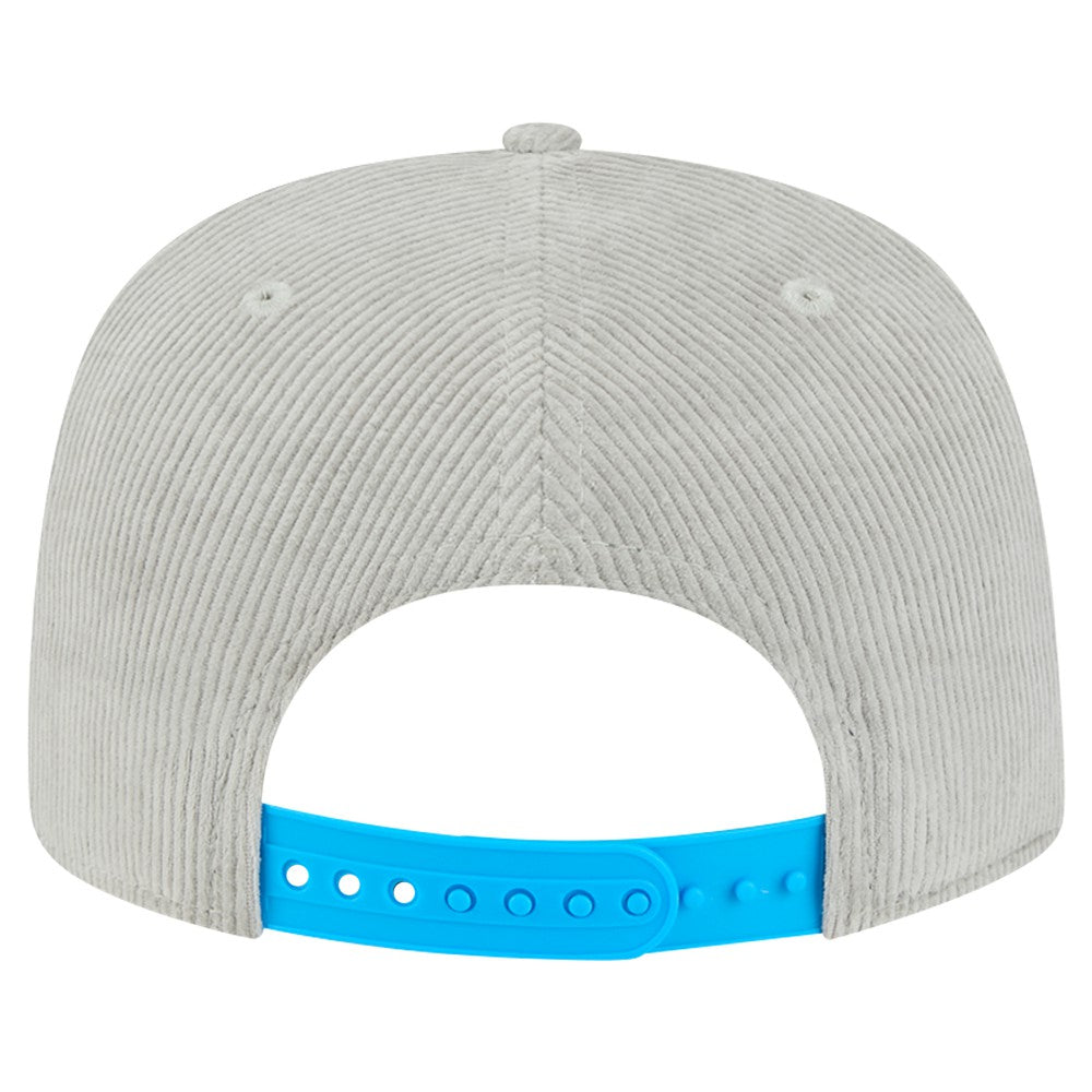 New Era Miami Marlins Gray Corduroy Golfer Snapback Hat - MLB Hats