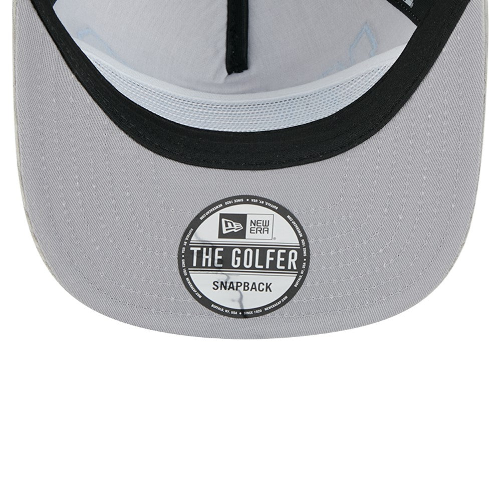 New Era Miami Marlins Gray Corduroy Golfer Snapback Hat - MLB Hats